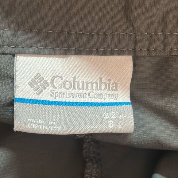 Columbia Shorts Mens Gray PFG Fishing Shorts Cargo Multipocket size 32 XM0694 - Picture 6 of 7